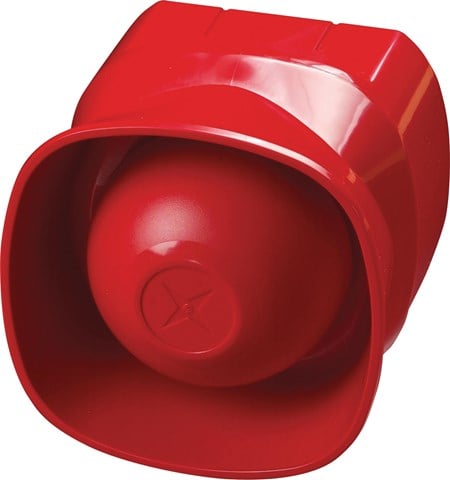Apollo 55000-278APO XP95 Open-Area Multi-Tone Sounder - Red Body