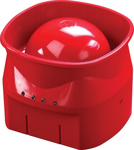 Apollo 58000-010APO Discovery Open-Area Voice Sounder - Red Body - Isolating