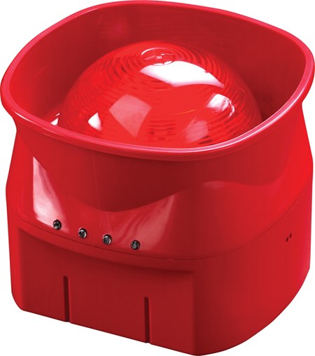 Apollo 58000-030APO Discovery Open-Area Voice Sounder VID - Red Body (Red Flash) - Isolating