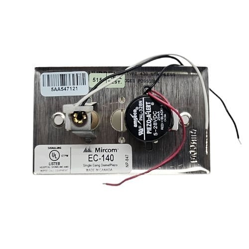 Mircom EC-140 Single Gang Dome Light & Piezo