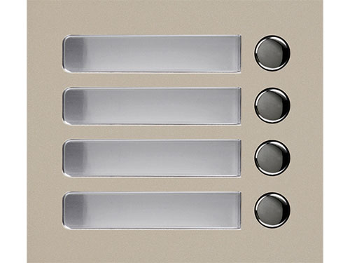 Aiphone GF-4P 4-Call Button Panel for GT-SW