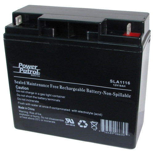 Power Patrol 12V18AH SLA1116 IB 12 18 SLA NB - image 1