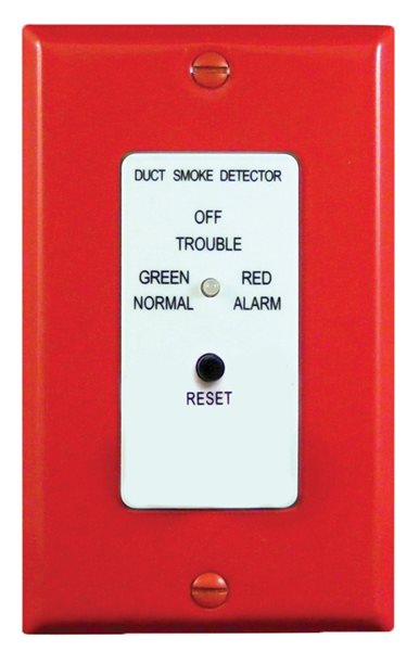 APC MSR-50RM/R Remote with Magnet Test, Single Gang Cover Plate, Red