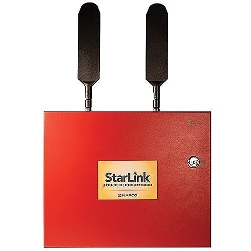 Napco StarLink SLE-FNI-CFB fire alarm from the FirstNet FNI Series, designed for commercial and residential LTE fire safety.