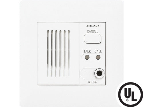 Aiphone NH-1SA/A Single-Jack Bedside Audio Sub Station