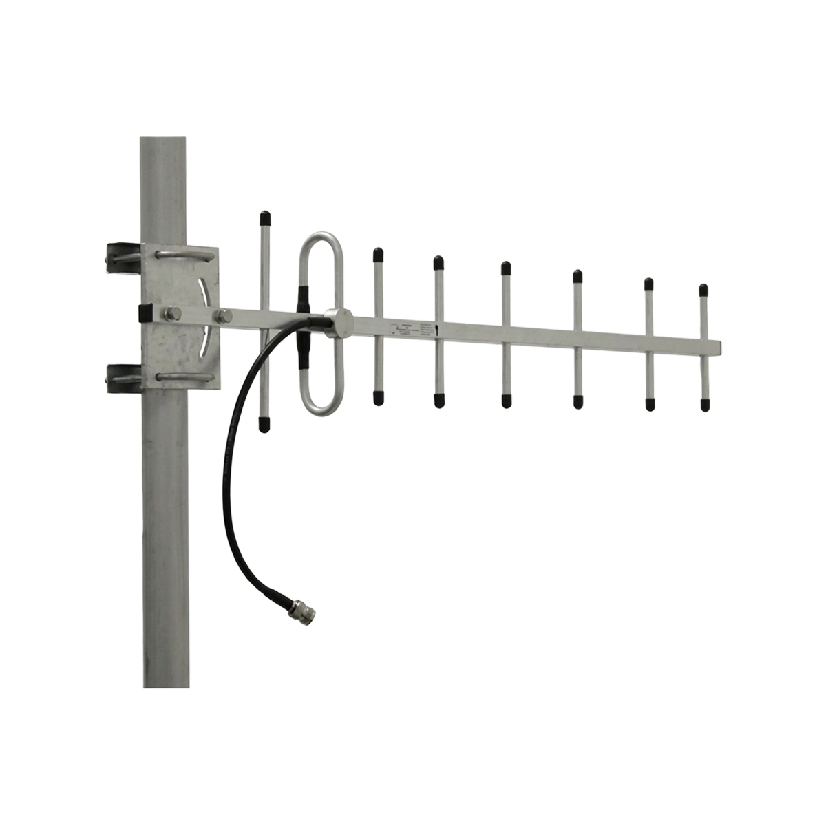 Comba OY-MN-V11P outdoor directional Yagi antenna for 746-896MHz signals, designed for outdoor fire alarm communication.