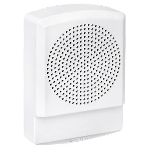 Potter PE-LFHNW 4871013) Low Frequency Sounder, Wall, White, FIRE, 24V Indoor