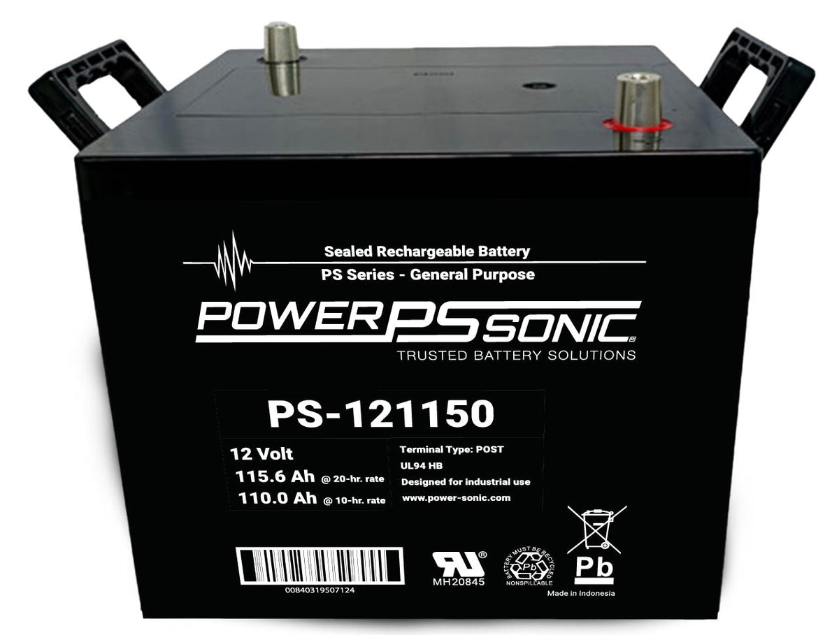 Power Sonic PS-121150 PS-121150;GenPurpose;12V;115.6AH;POST;HB
