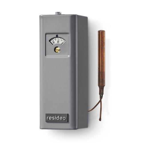 Resideo L6006C1018 High or Low Limit & Circulator Strap-On Aquastat, 65-200-Degree(F) range, 5-30-Degree(F) Adj Differential, L6006C1018 - image 4
