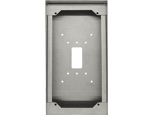 Aiphone SBX-IDVFRA Stainless Steel Surface Mount Box
