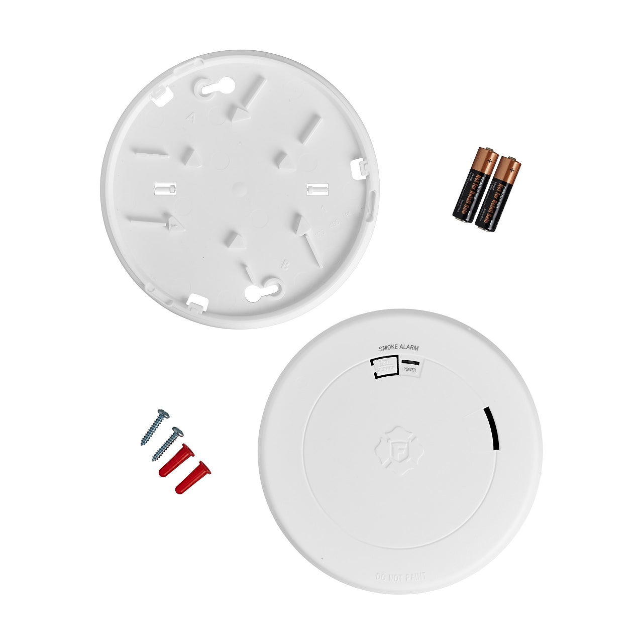 BRK SM200 Battery Powered Smoke Alarm Replaceable Battery Photoelectric (1046728)