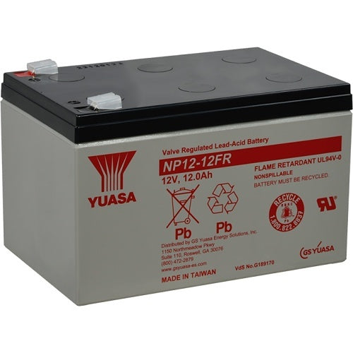 YUASA NP Battery 12 AH12V Flame Retardant