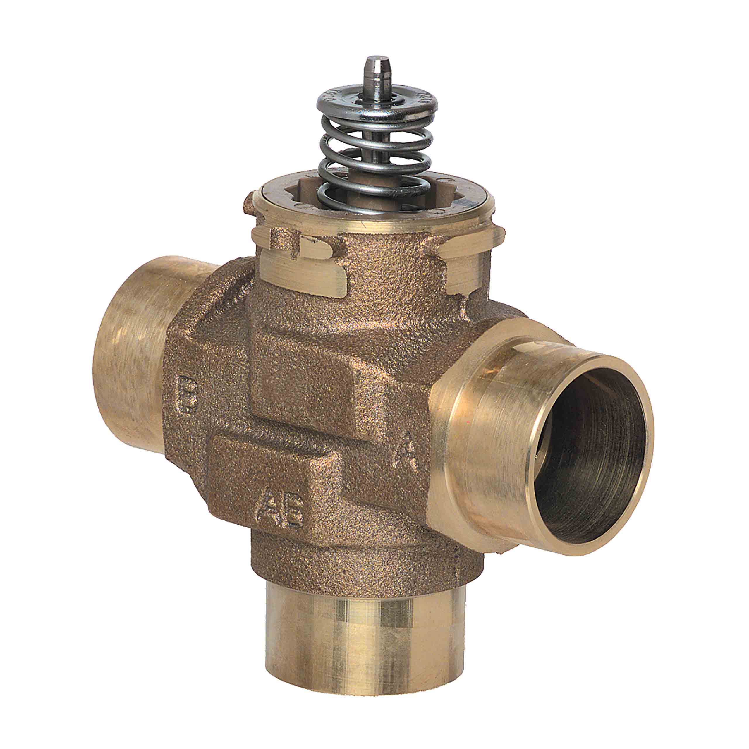 Resideo VCZND6100/U 1-1/4" 3-Way Female NPT VC Valve Assembly (8.3 Cv)