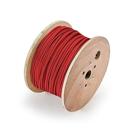 Genesis 14/2 solid unshielded fire alarm cable for fire alarm systems, showing the cable with exposed wires.