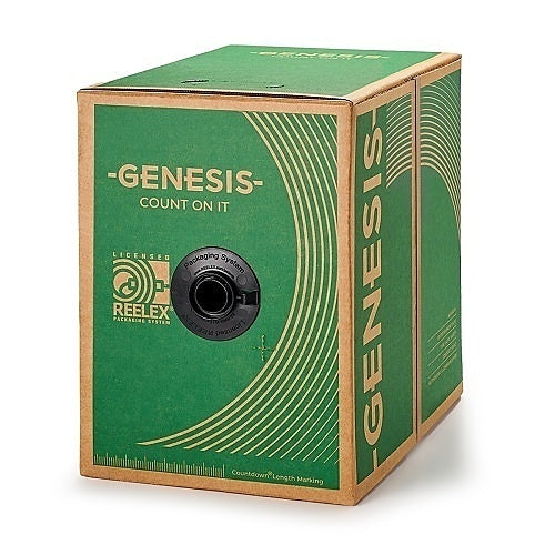 Genesis 45075504 184 SOLID FIRE ALARM, PLENUM, UNSHIELDED Red 500 Pull Box - image 2