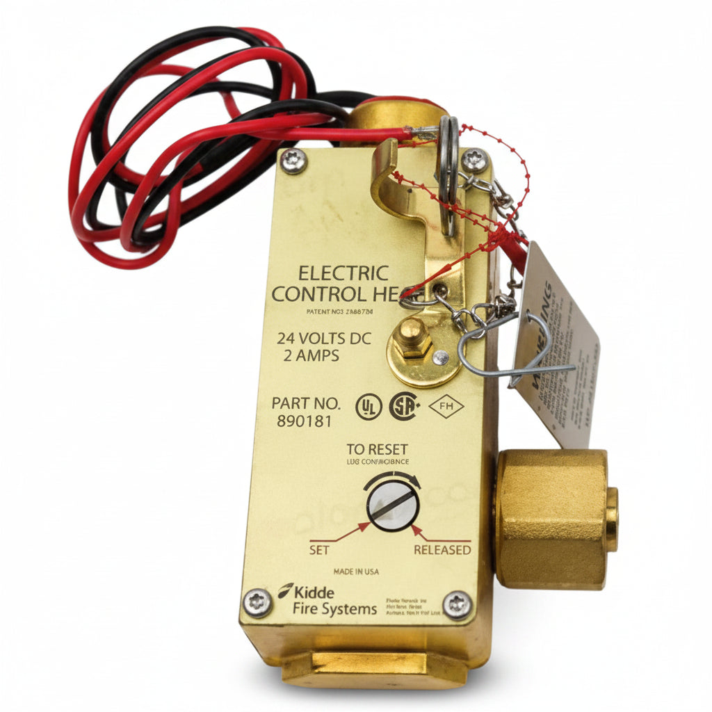 Kidde Fenwal WK-890181-200 Electric Control Head, 24 VDC