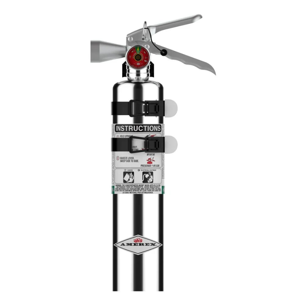 Amerex B385TSC 2.5lb Halotron Fire Extinguisher (15255) - The Fire Alarm Supplier