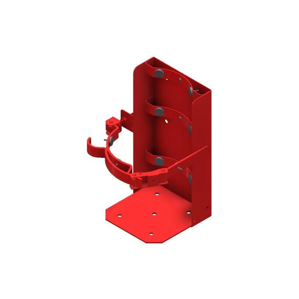 Amerex 810 Heavy Duty Bracket Red NONMAG (06572) - The Fire Alarm Supplier