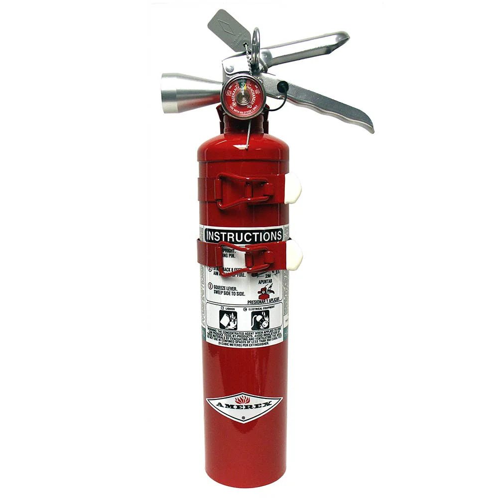 Amerex Fire B385TS 2.5lb Halotron I Fire Extinguisher (15231) - The Fire Alarm Supplier