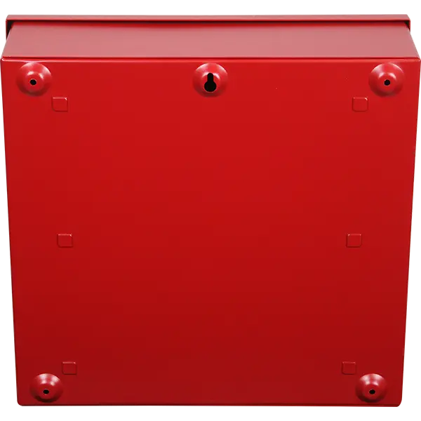 STI EM1212DOC System Record Documents Enclosure, Metal, Thumb Lock Red
