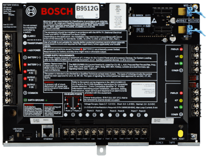 Bosch B9512G IP Control Panel, 32 areas, 599 points - The Fire Alarm Supplier