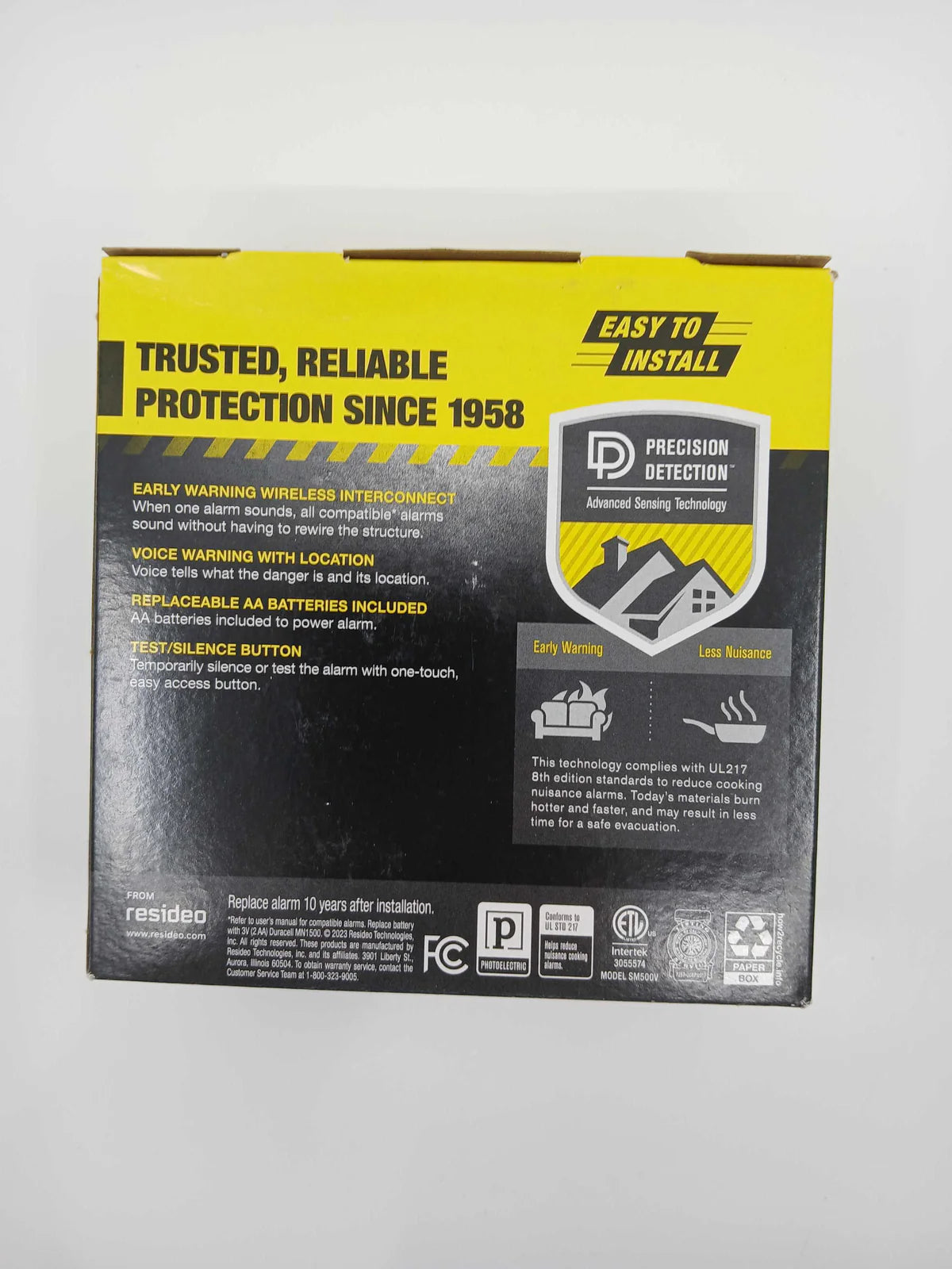 BRK SM500V Interconnect Battery-Operated Smoke Alarm (1046774) - The Fire Alarm Supplier