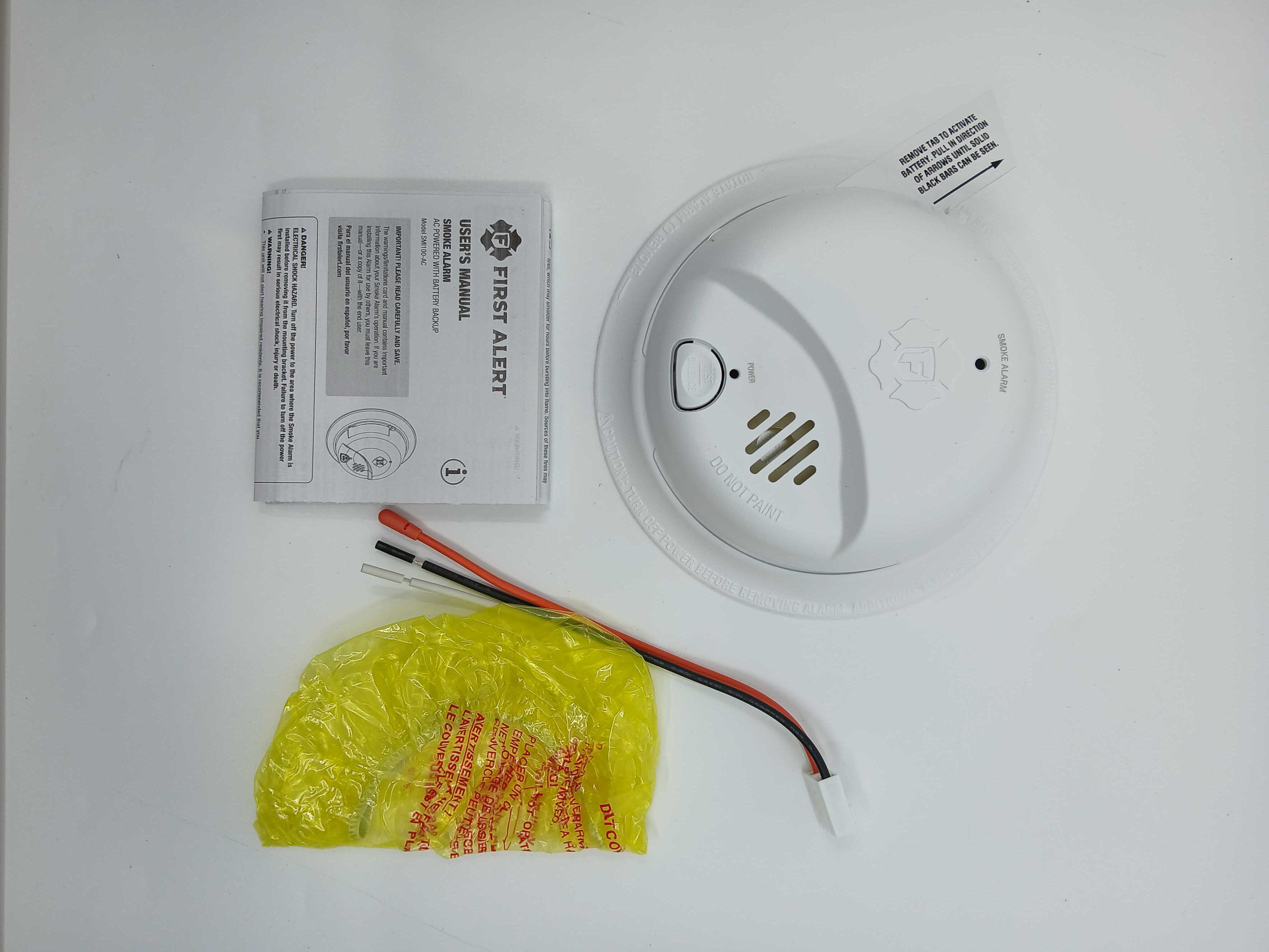 BRK SMI100-AC Interconnect Hardwire Smoke Alarm with Battery Backup (1046836) - The Fire Alarm Supplier