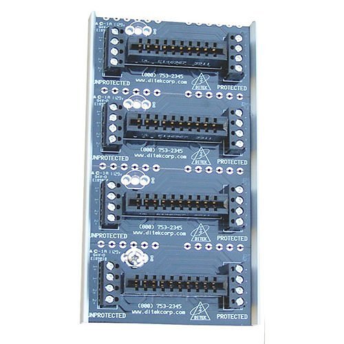 DITEK DTK - 4MB Four Module Snaptracktype Base for 2MHLP Series - The Fire Alarm Supplier