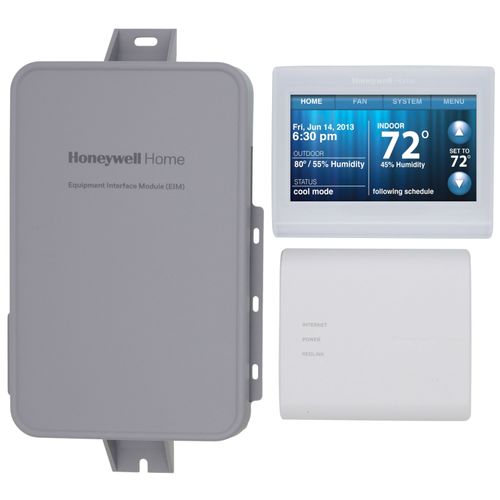 Honeywell Home YTHX9421R7001WW/U Prestige IAQ Kit w/ RedLINK, EIM & 4 Sensors