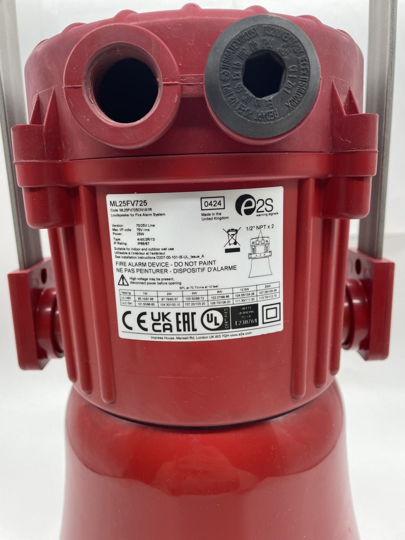 E2S by The Signal Source ML25FV725CN1A1R - The Fire Alarm Supplier