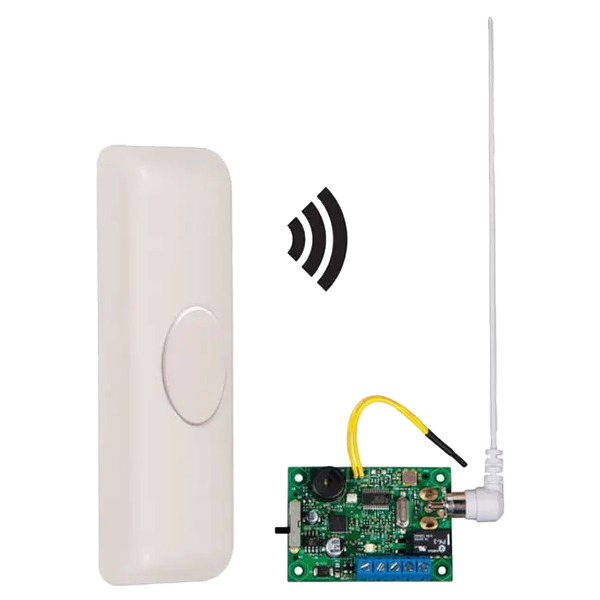 STI STI-34609 Wireless Doorbell Button Alert with Single Slave Receiver