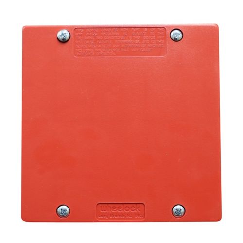 Eaton Wheelock DSM - 12/24 - R Sync Module, Wall, Red - The Fire Alarm Supplier