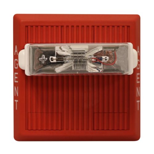 Eaton Wheelock MT - 24MCW - AR Multitone Horn Strobe Red - The Fire Alarm Supplier