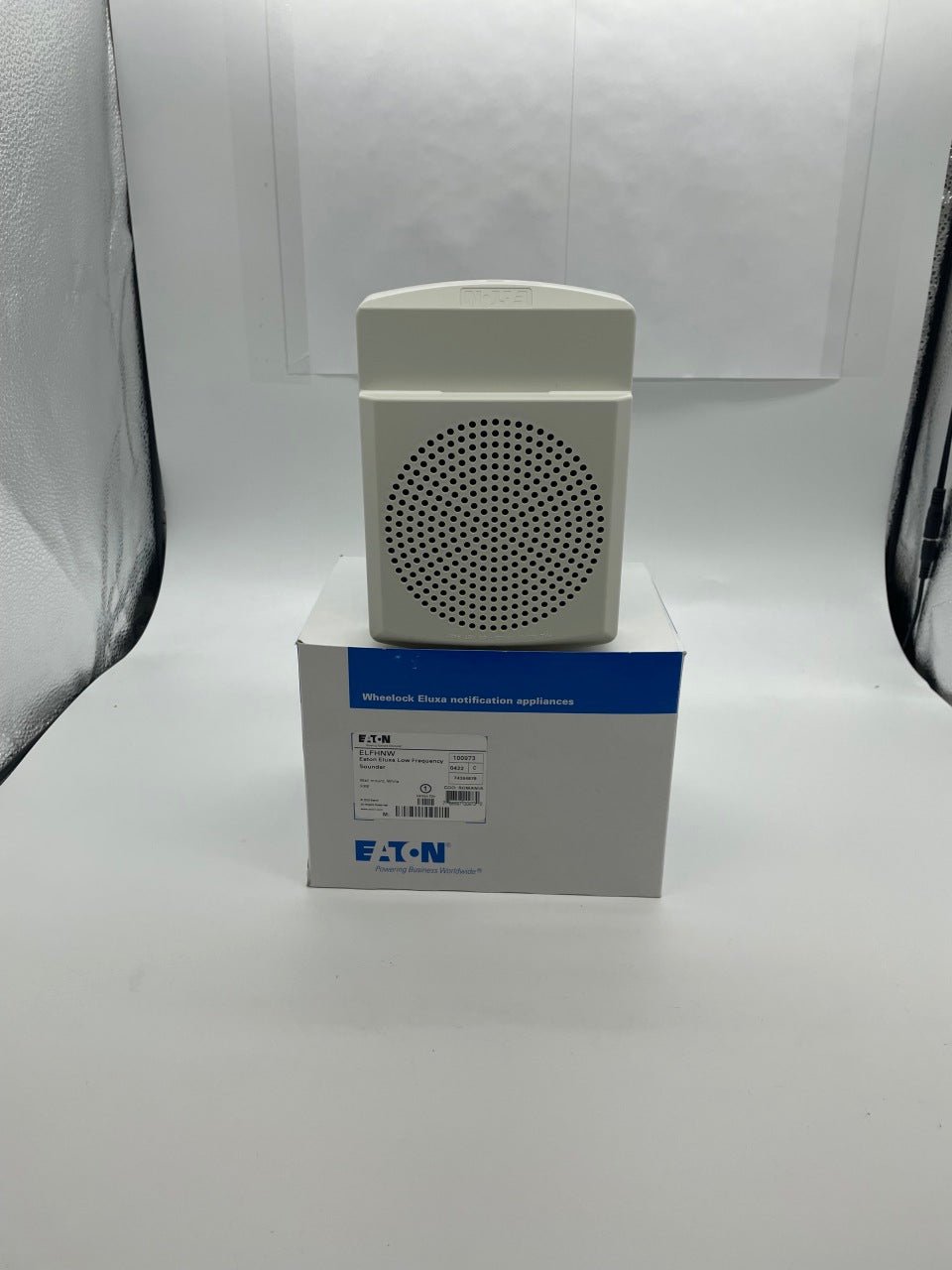 Eaton Wheelock ELFHNW Eluxa Low Frequency Horn - The Fire Alarm Supplier