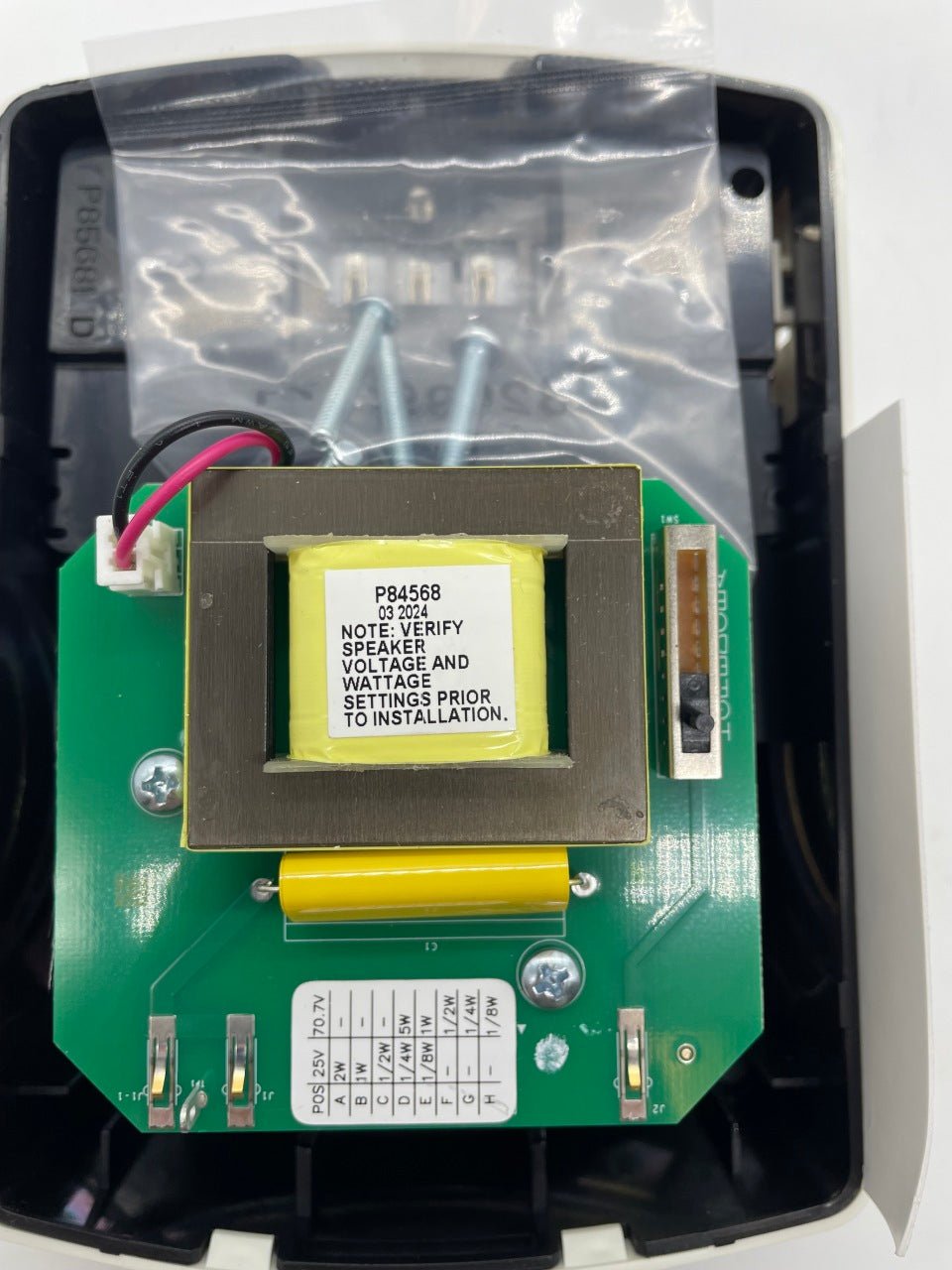 Eaton Wheelock ELSPSTW - N Eluxa High Speaker Strobe - The Fire Alarm Supplier