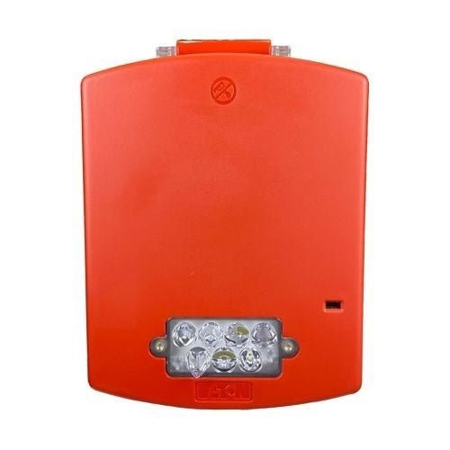 Eaton Wheelock EL3RST - FR Eluxa 3R Strobe with Plate, Red - The Fire Alarm Supplier