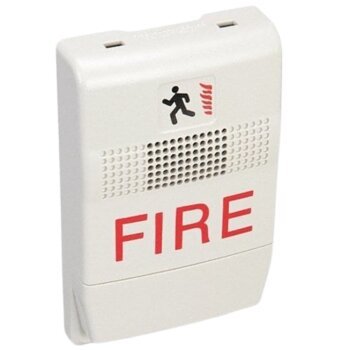 Edwards G1F - C Chime, White, “FIRE” Marking - The Fire Alarm Supplier