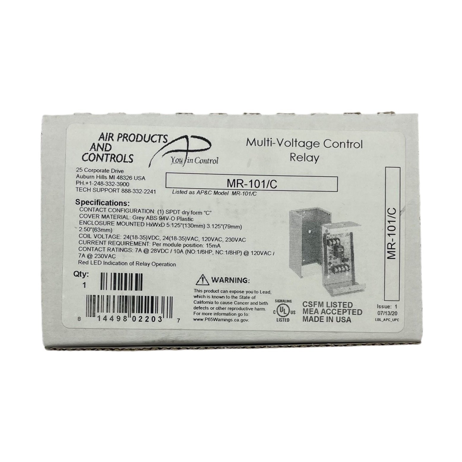 MR - 101/C - The Fire Alarm Supplier