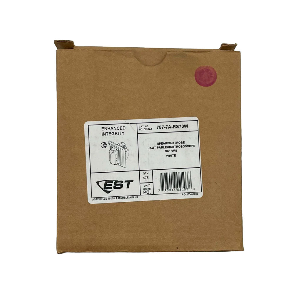 Edwards 757-7A-RS70W Re-Entrant Speaker Strobe - The Fire Alarm Supplier