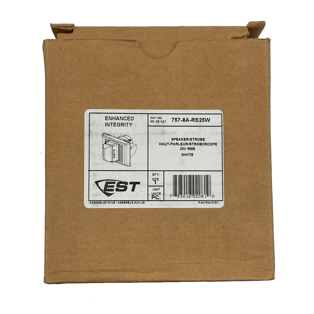 Edwards 757-8A-RS25W 110 Cd Re-Entrant Speaker Strobe - The Fire Alarm Supplier