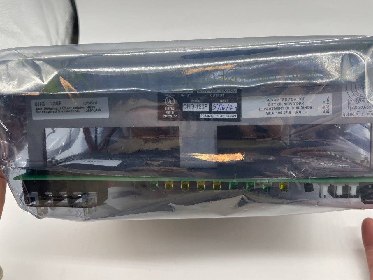 Fire - Lite CHG - 120F Battery Charger (Replaces FL - CHG75) - The Fire Alarm Supplier