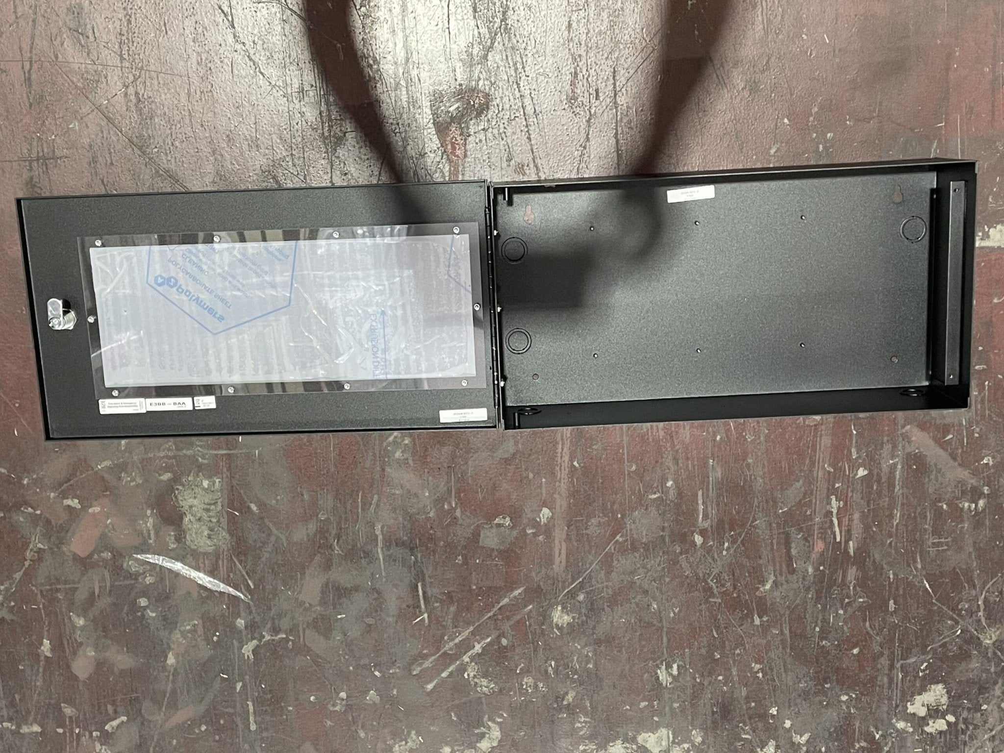 Gamewell - FCI E3BB - BAA Enclosure Black - The Fire Alarm Supplier