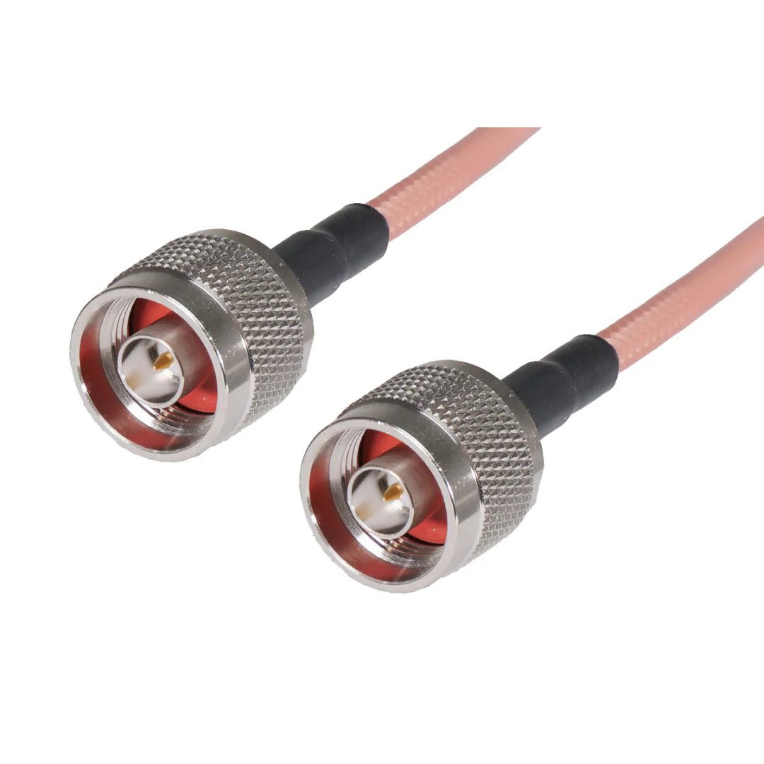 Gamma Electronics NM - RG142 - NM - 18 Coaxial Cable Type N Male - The Fire Alarm Supplier