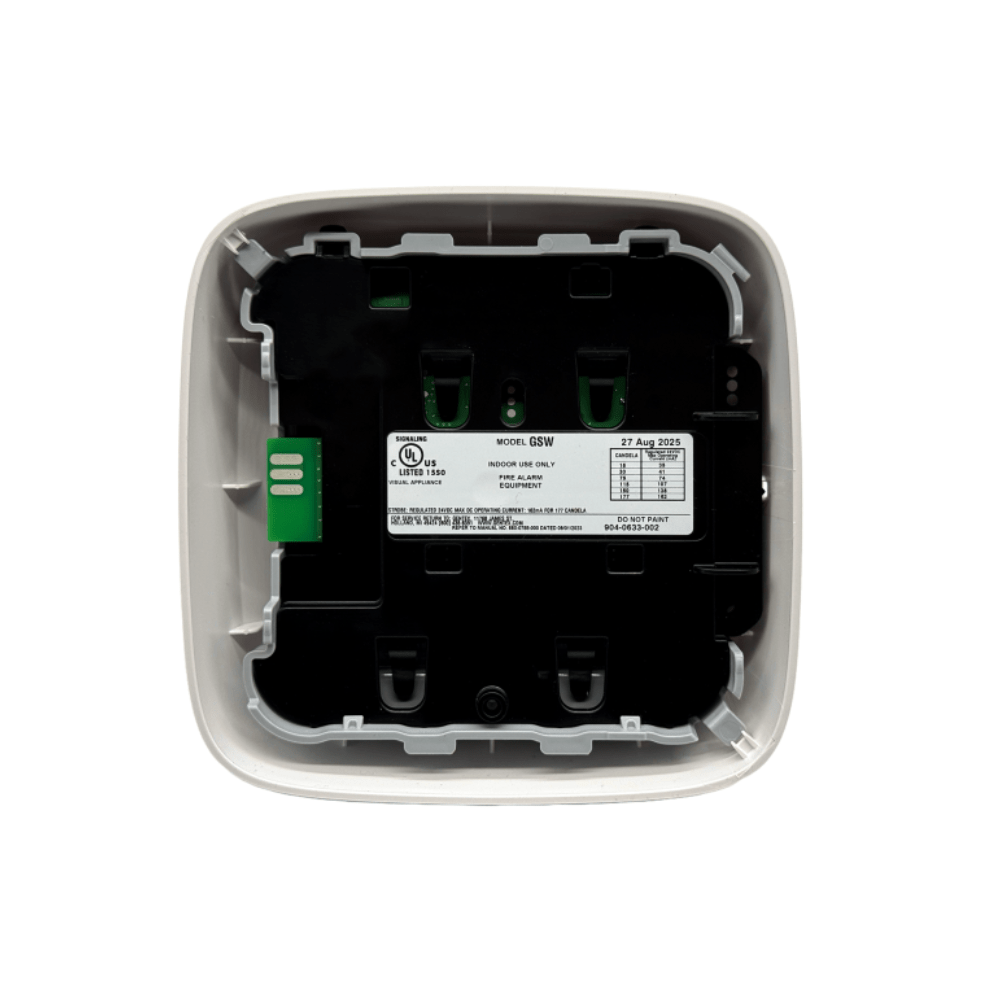 Gentex GSW (904 - 0633 - 002) Strobe Only Notification Indoor Use