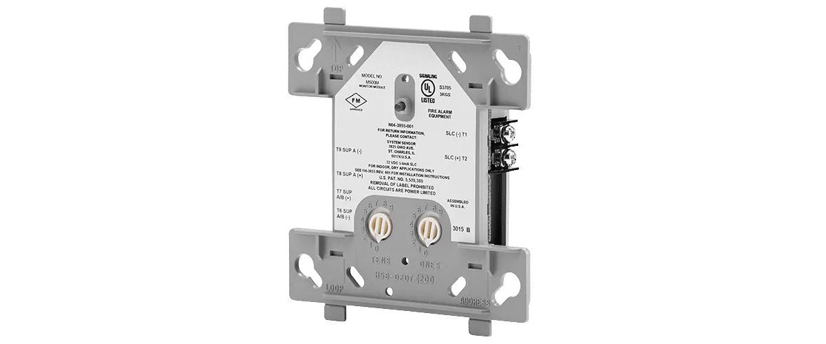 Notifier FMM-1A Addressable Monitor Module ULC Listing - image 2
