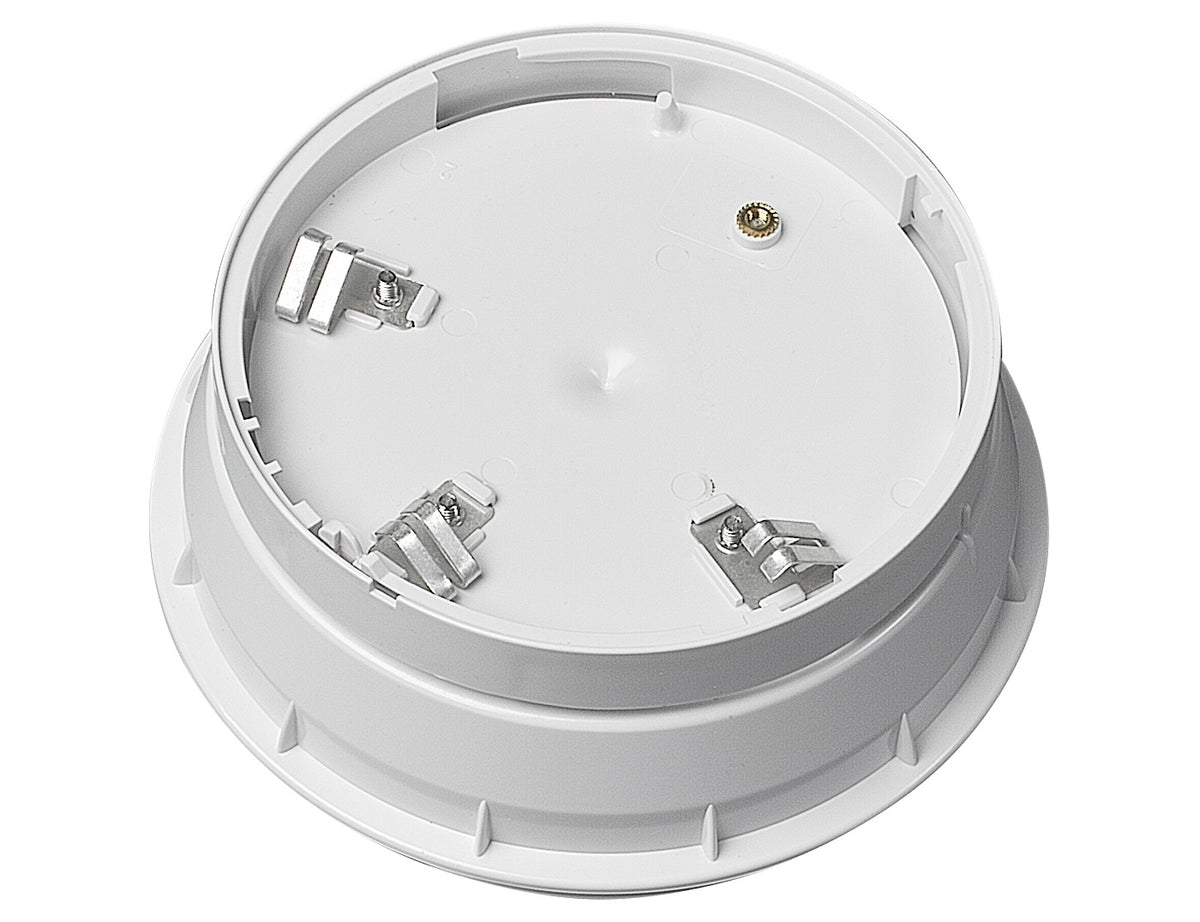 Notifier BSO-PP-I02 Addressable Base Sounder with Isolator, Pure White, Loop Powered, EN 54-3