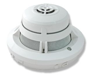 Notifier IRX-751CTEM-W SMART4 Infrared, Carbon Monoxide, Optical, Thermal Multi-sensor with Twin LEDs, Insect-resistant Screen, Removable Cover