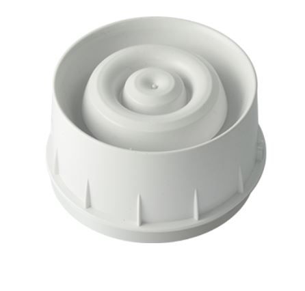 Notifier NRX-WS-WW Agile Wireless Wall-Mounted Addressable Sounder - White for the Notifier Agile Wireless System. Powered by 4x CR123A 3V Batteries