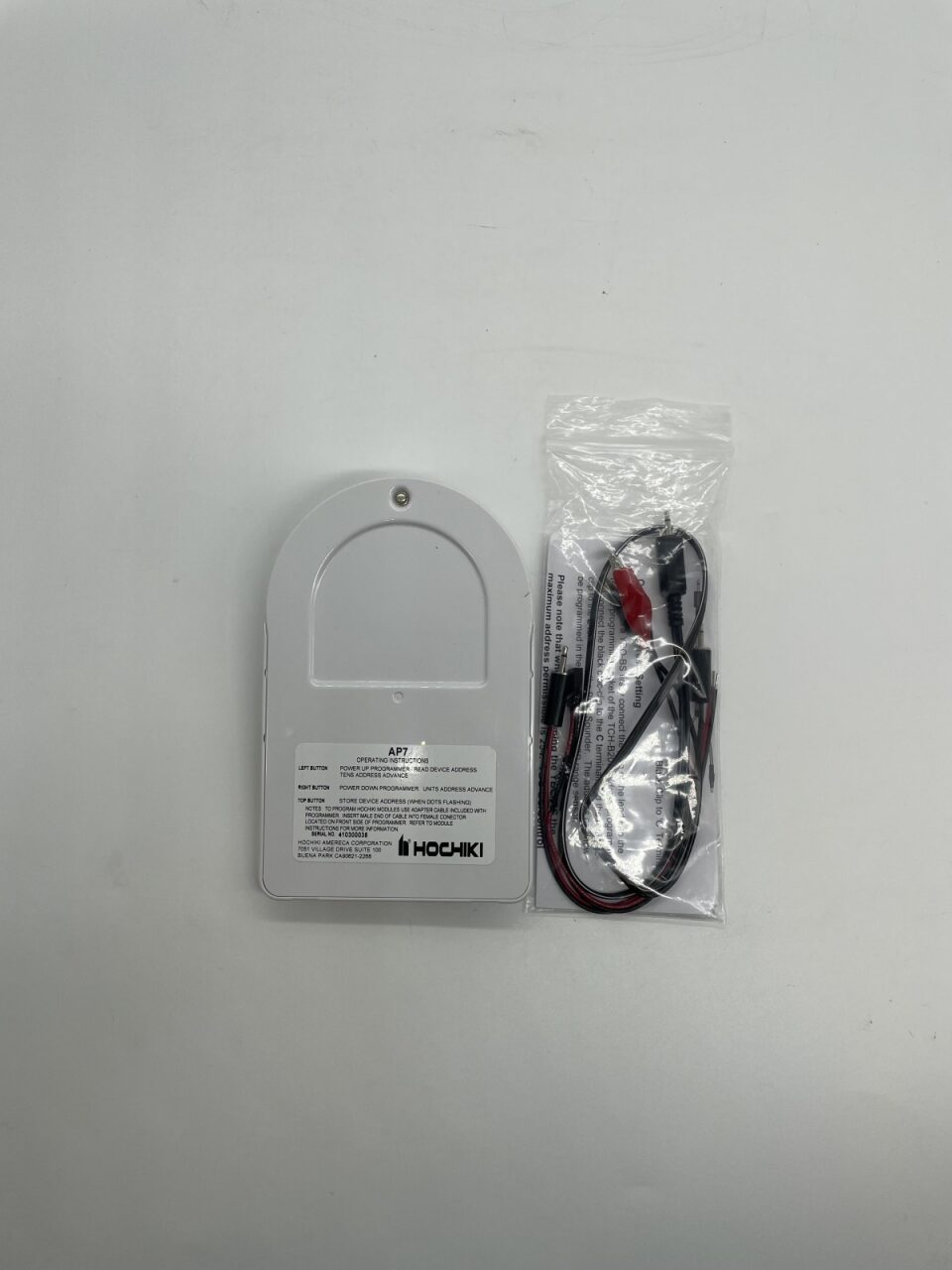 Hochiki AP7 (0700 - 03500) Hand Held Programmer - The Fire Alarm Supplier