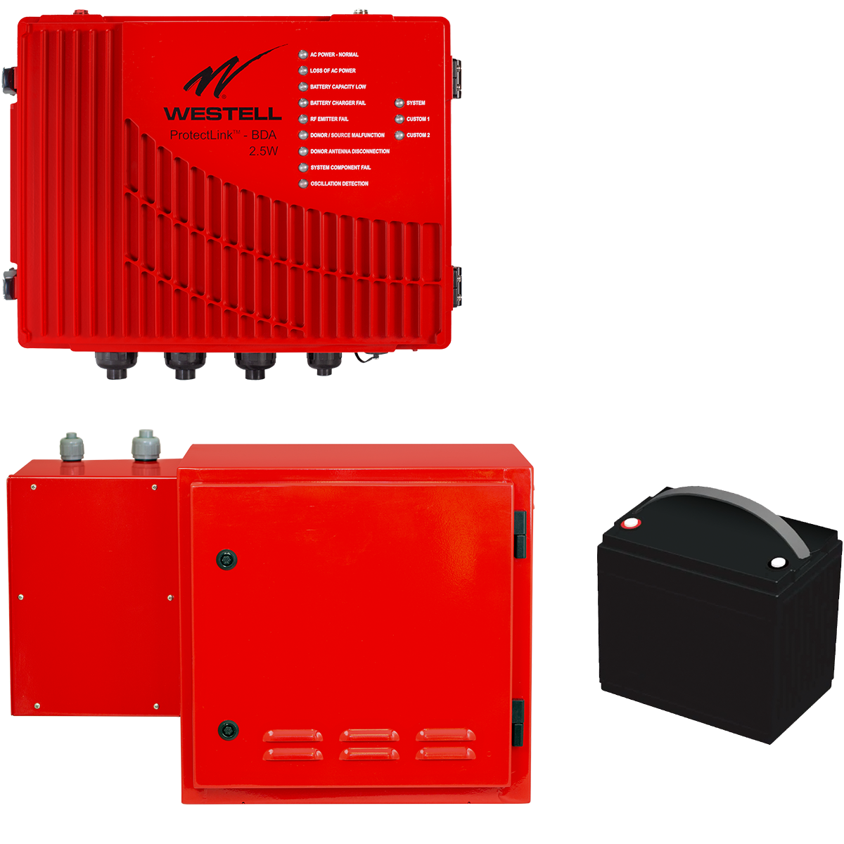Westell CS45-734-834-K1 PSKIT-700/800, 2.5W BDA, BBU with 145AH-12HR